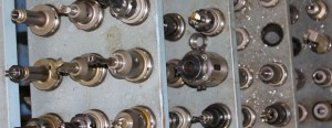 close-up of tooling at IMI, Brunswick